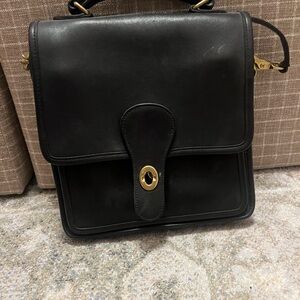 Vintage coach station bag